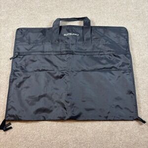 Suitsupply Black Foldable Travel Garment Bag EUC